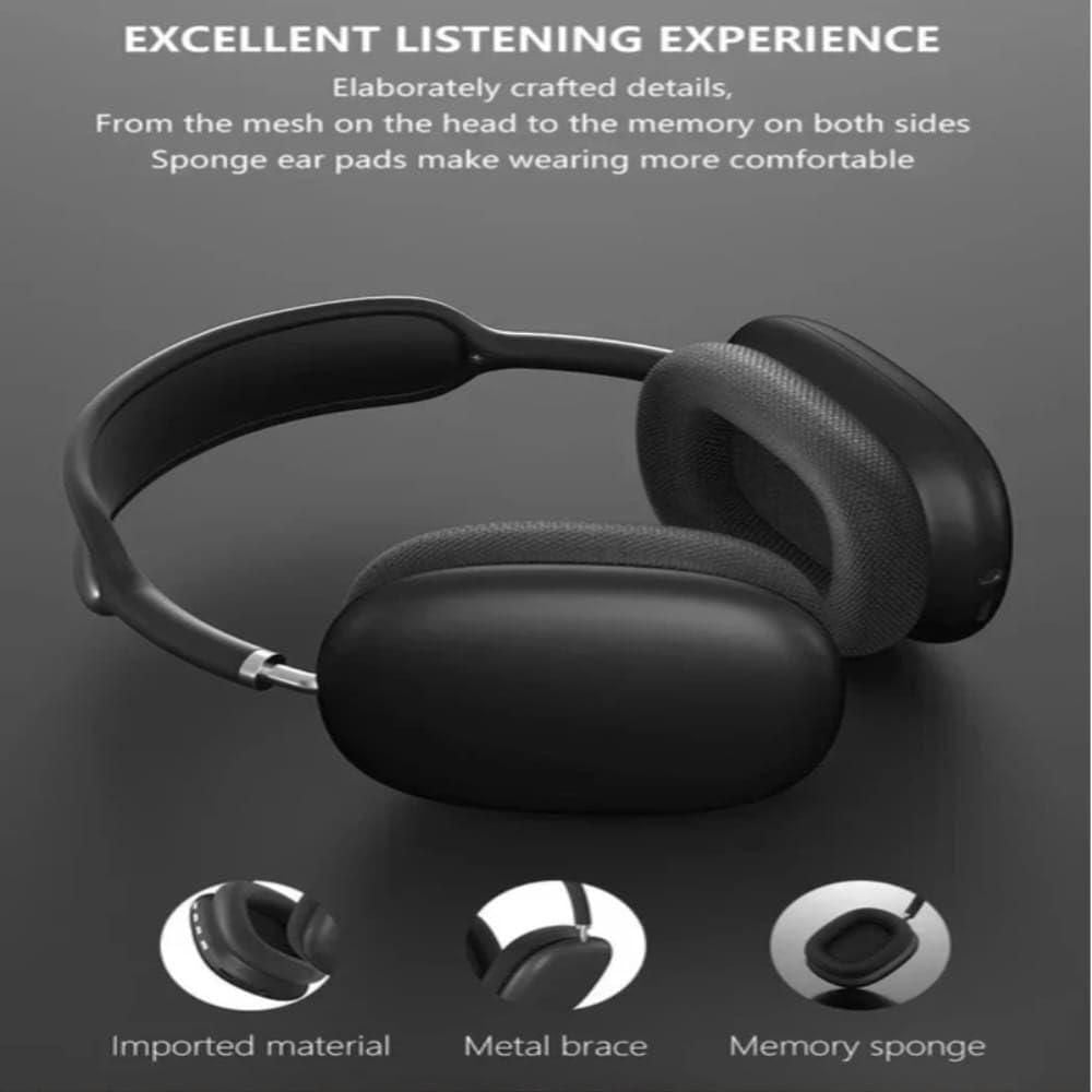 Wireless Bluetooth Headphones – Stylish Sound for Everyday Comfort