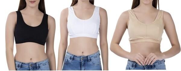 Women’s Multicolor Air Bra (Pack of 3) – Wirefree Daily Comfort