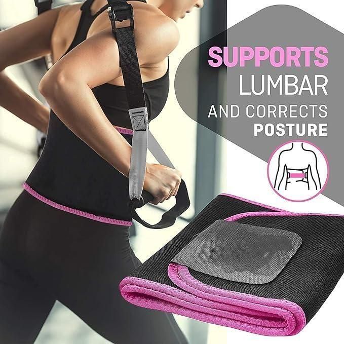 Waist Trimmer Belt for Women – Workout Support & Sweat Boost